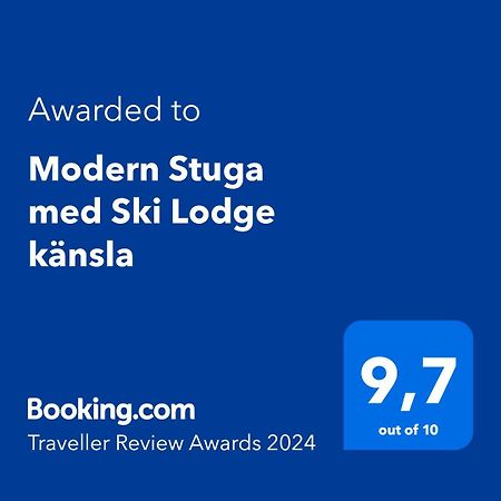 Järvsö Modern Stuga Med Ski Lodge Kaensla מראה חיצוני תמונה